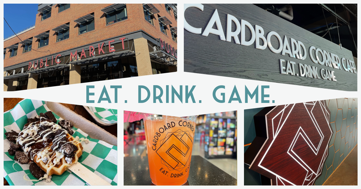 Cardboard Corner Cafe - LPM board game cafe