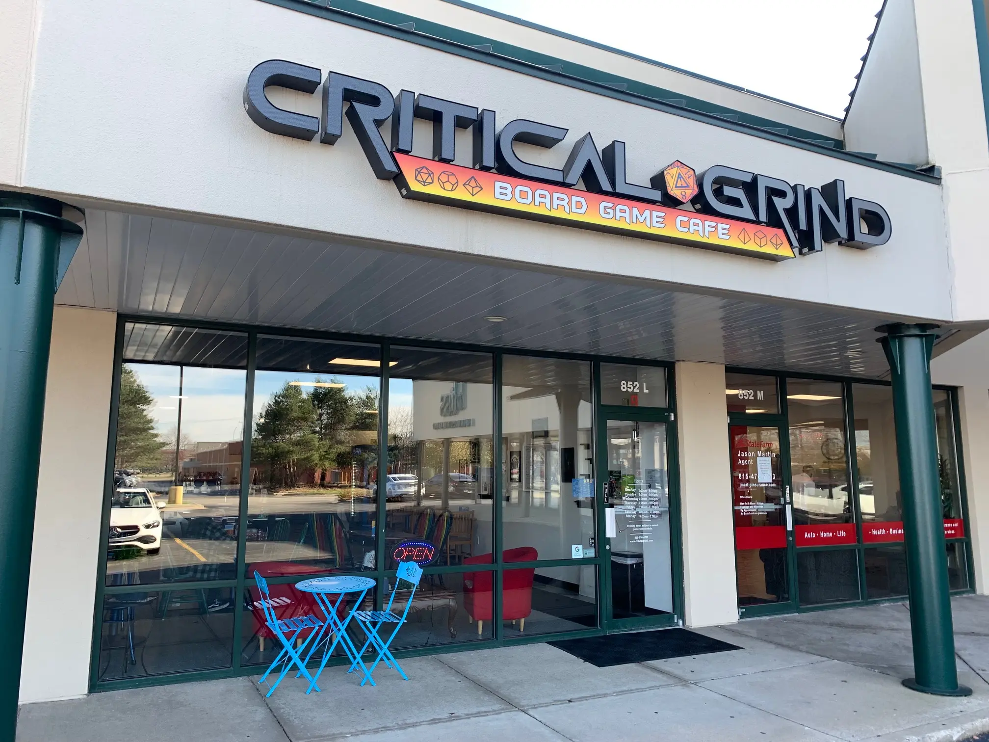 Critical Grind Board Game Cafe board game cafe