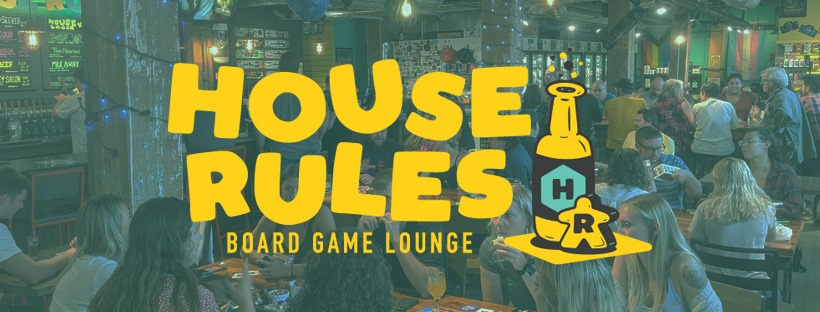 House Rules Lounge board game cafe