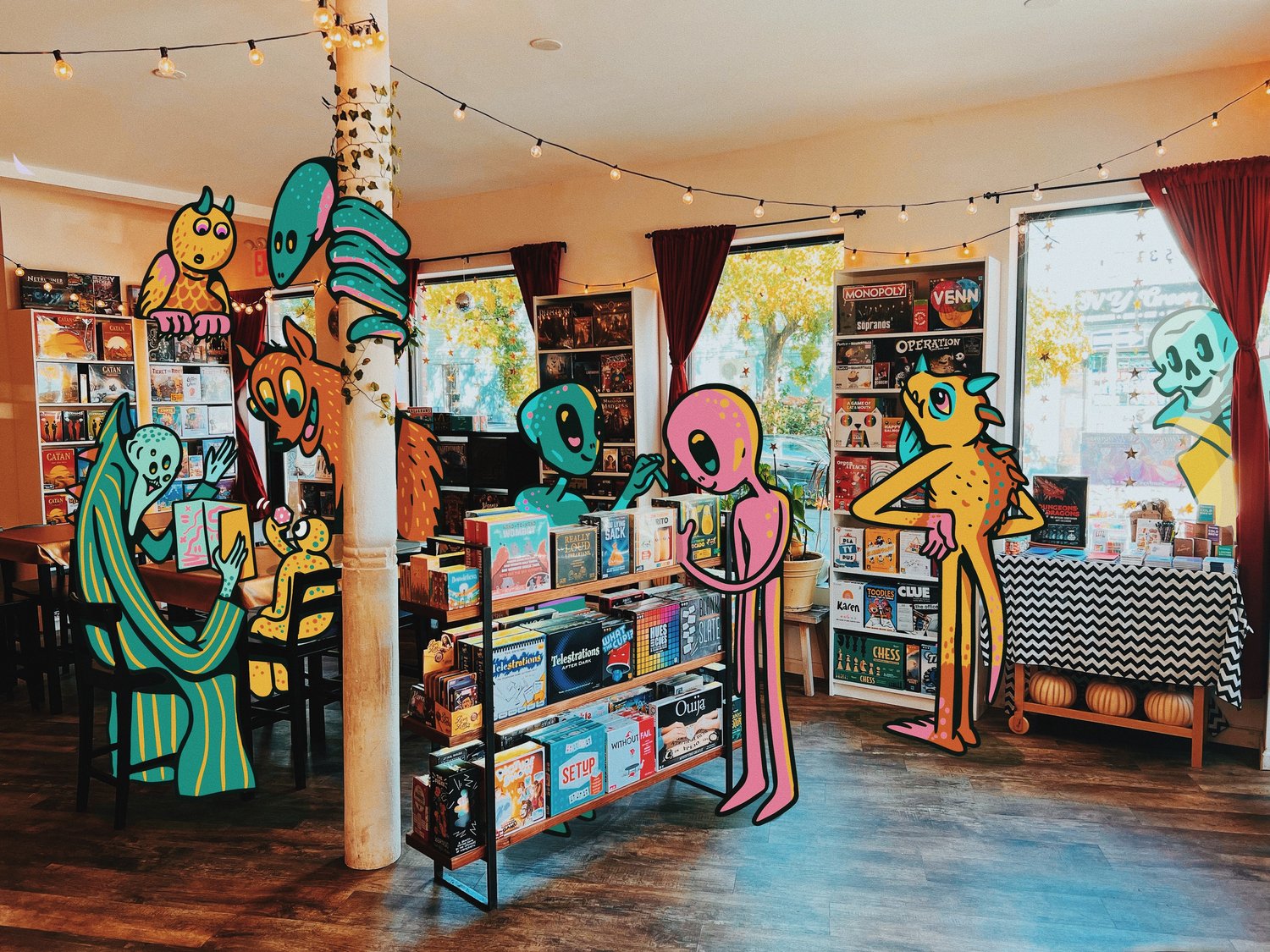 Last Place on Earth board game cafe