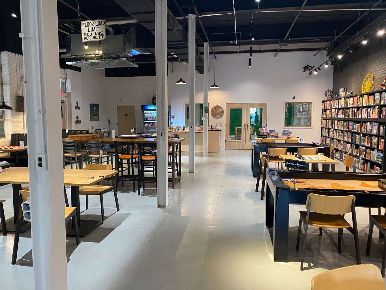 Luck Factory Games board game cafe