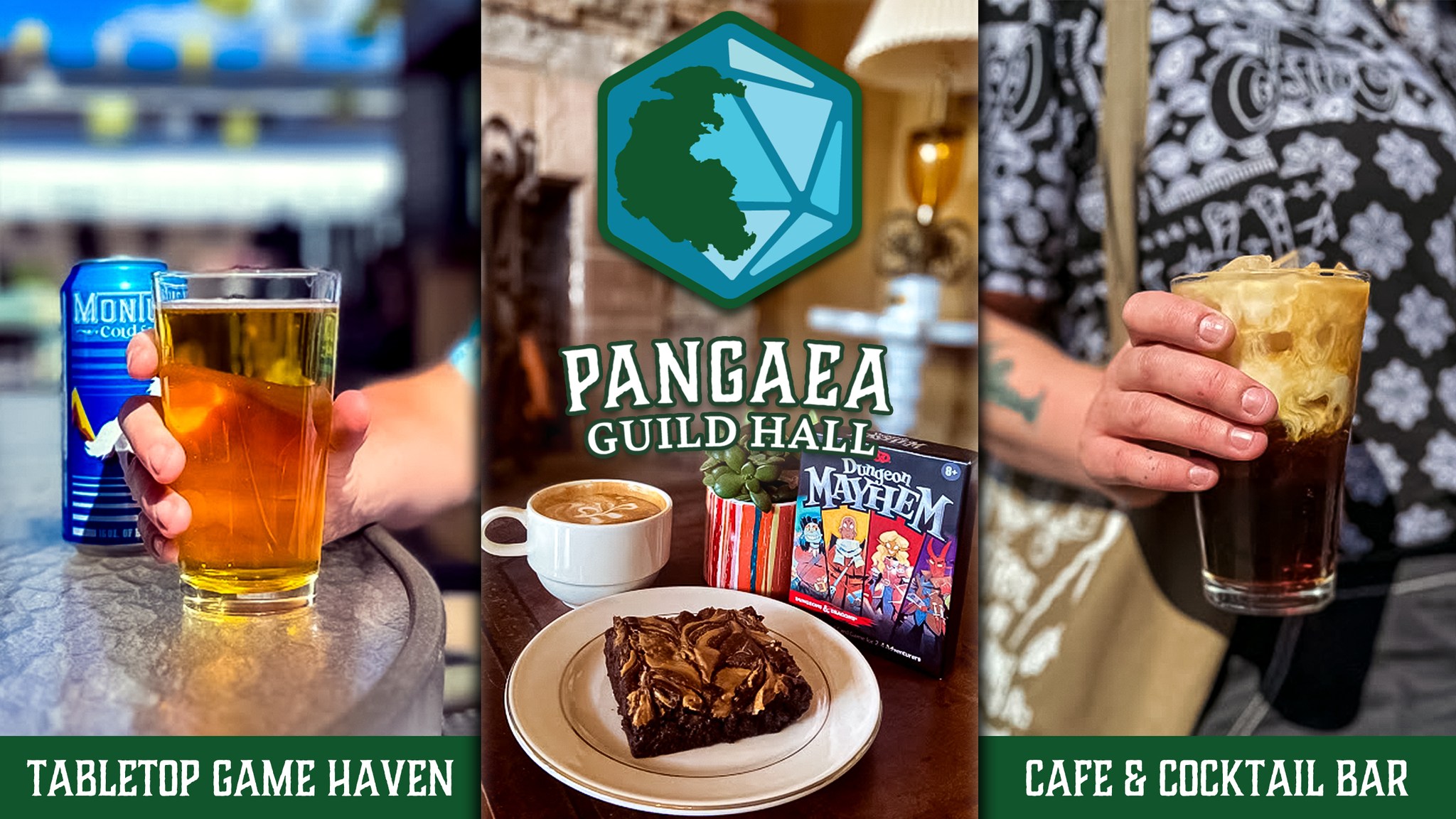 Pangaea Guild Hall board game cafe
